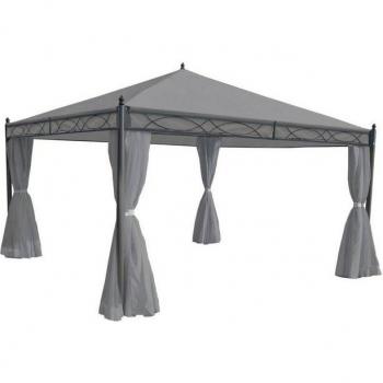 Garten Pergola Calpe – Stabiler 7 cm Rahmen, 4 × 4 m, UV‑50+ Schutz, verstellbarer Windschutz