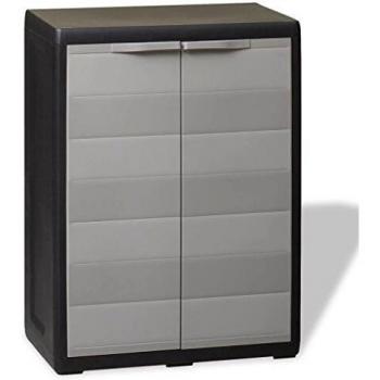 Meuble TV design blanc laqué avec rangements Miliboo PACO