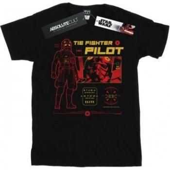 Star Wars: T-Shirt “Tie Fighter” – Cotone Donna