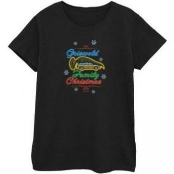 T-shirt Vacances de Noël en coton pour dames National Lampoon