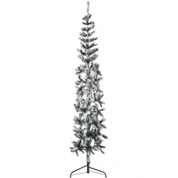 Meia Fina Floco de Neve Natal 210cm