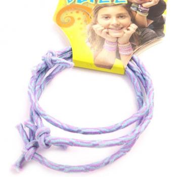 Tri‑Color Elastic Bracelets – Lily’s Purple & Blue Collection