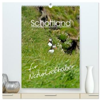 Schottland für Naturliebhaber (hochwertiger Premium Wandkalender 2024 DIN A2 hoch) Kunstdruck in Hochglanz