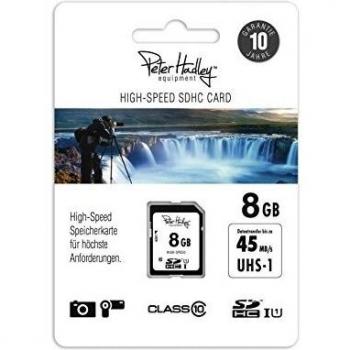 Peter Hadley SDHC 8 GB Schnelllesekarte 45 MB/s