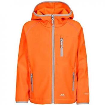 Trespass Kian Veste Softshell Orange Mixte Enfant XXS