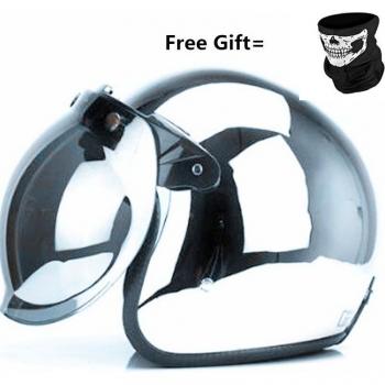 Casco Verano Cromado para Hombre y Mujer
