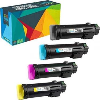Do it wiser Compatible Toner Cartridge for Xerox Phaser 6510 (Black, Cyan, Magenta, Yellow, 4-Pack)