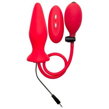 Schwingender Rot-Silikon-Inhaltungsplug – 1 Stück