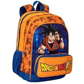 Zaino Arancione per Bambini con Stampa Dragon Ball Super