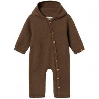 Lil'Atelier Babyoverall aus Wolle Dunkel