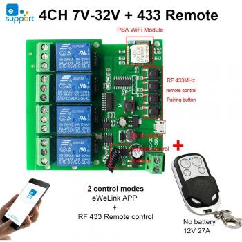 Relais de Commande à Distance EWeLink 433 MHz