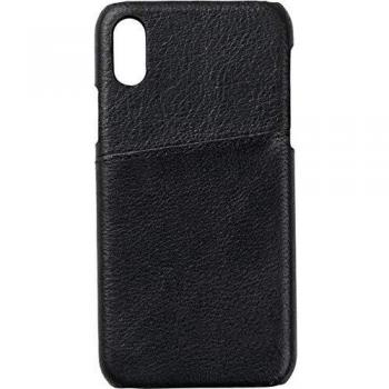 ESTUFF iPhone X Leather Case for Mobile Phones Black