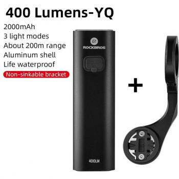 ROCKBROS USB Rechargeable Bicycle Headlight