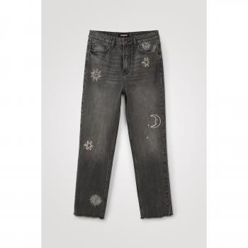 Jeans cropped cosmic Desigual
