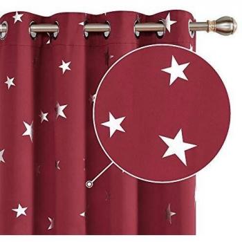 Tende Doppie Termiche Deconovo con Occhielli Stellati 140x290 cm