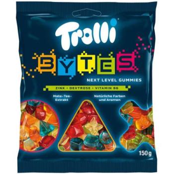 Gomas de Frutas Bytes Trolli 150g