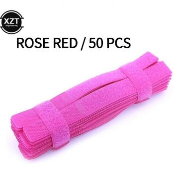 50PCS Colorful Cable Wraps