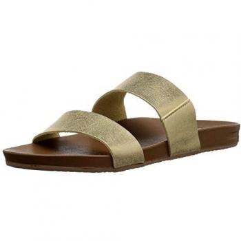 Reef Cushion Bounce Vista, Flip Flops Mujer, Beige (Champagne CHN), 40 EU