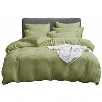 UMI Essentials Brushed Soft Microfiber Bedding Duvet Cover Set