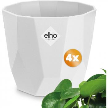 Roca Planters Blancos 14x13 cm 1,5L (4 unidades)