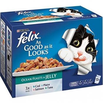 Purina Felix As Good As It Looks Ocean Feasts 100g