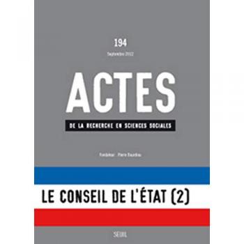 Actes de la recherche en sciences sociales, n°194