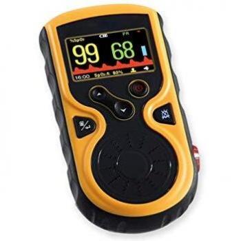 GiMA SATURIMETRO Oxy-100 con Allarmi Visivi e Acustici
