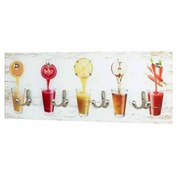 PEGANE Rangement Murale en Verre Trempé 'Jus de Fruits'