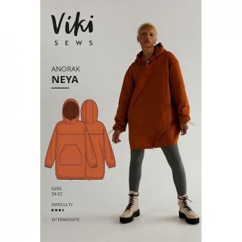 Vikisews Paper Pattern for Neya Anorak