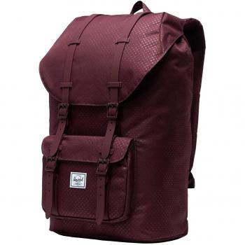 Classic 25 l Herschel Little America Rucksack – Unisex Pflaumenpunkt‑Edition