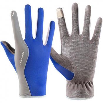 Gants de conduite et de pêche en soie glacée pour femmes