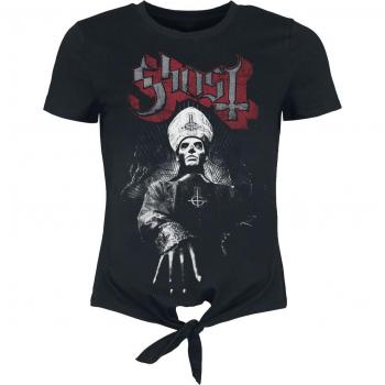 Ghost Priest Fashion Shirt – Weiblich – M bis XXL – Schwarz