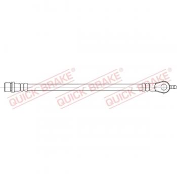 QUICK BRAKE Bremsschlauch 58.004