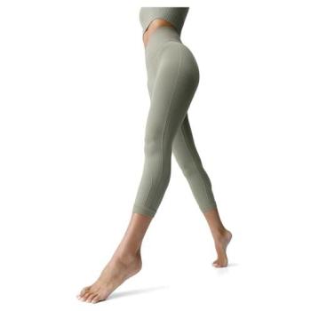 Leggings verdes 3/4 para mujer, Born Living Yoga Devika