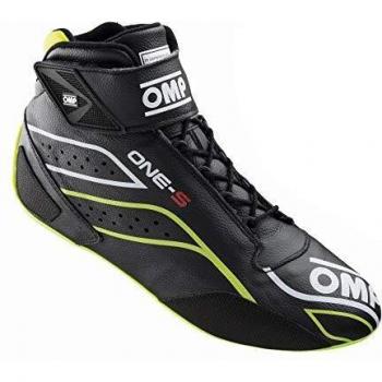OMP One-S Rennschuhe FIA 8856-2018 Schwarz 37