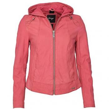 Maze Lederjacke Donie – moderne Schnürung im Retro‑Stil