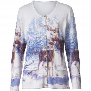 Winter-Mona Damenpullover, pflegeleicht, Größe 42