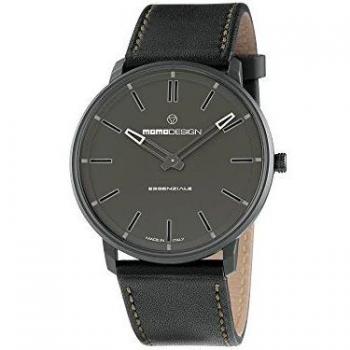 MOMODESIGN Men’s Sporty Wristwatch – Classic Black