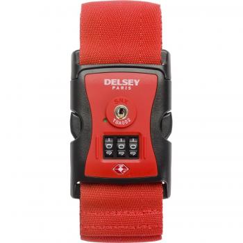 Zahnrundener TSA-Gepäckschloss mit dreistelliger Eingabe