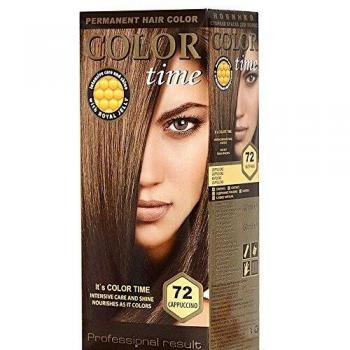 Permanente Haarfarbe 72 Cappuccino – Gel mit Ghee Royale + Vitamin C