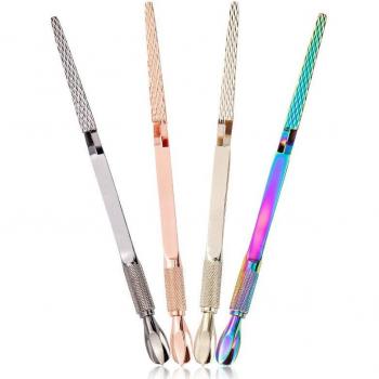 Pince à Ongles & Pousse‑Cuticule Clip Inox