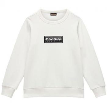 Sweatshirt Napapijri Enfant Chamois Estate Bianco