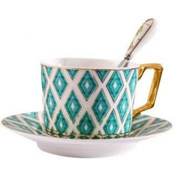 200ml Kaffee-Set aus feiner Keramik