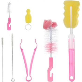 Cepillos de esponja de nailon para limpieza de botellas