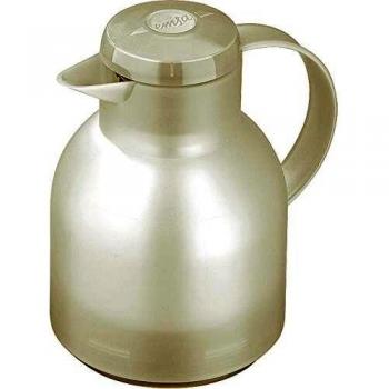 Besorgen ?? Kannen Emsa SAMBA Isolierkanne, 1 Liter (weiß/transparent, QUICK PRESS Verschluss) ??