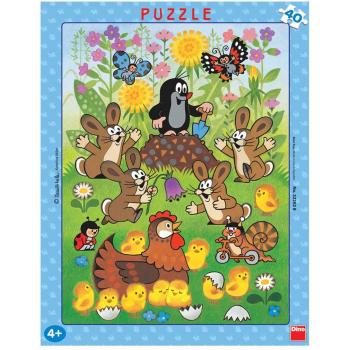 Puzzle Krtek a velikonoce 40 dílků