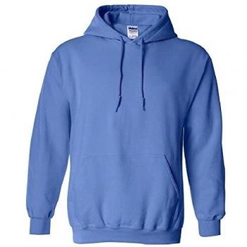 GILDAN Heavy Blend Adult Hoodie (L) (Carolina Blue)