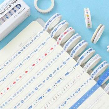 Pink Chinese Style Stickers & Hand Tape Set