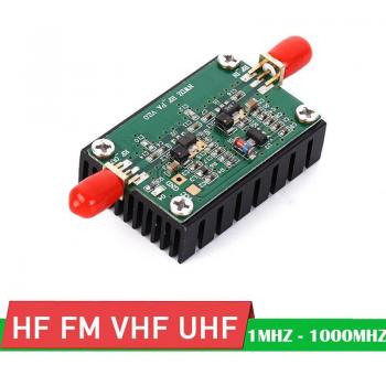 Broadband RF Amplifier for Walkie Talkie 1MHz-1000MHz