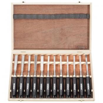 Set de gouges FERVI 215 mm – Matériel de carving précis